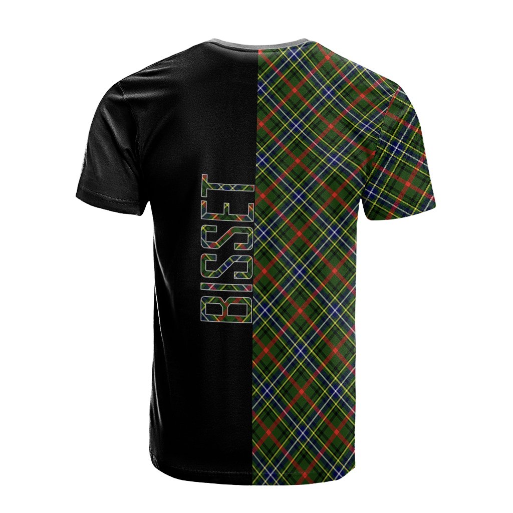 Bisset Tartan T-Shirt Half of Me - Cross Style