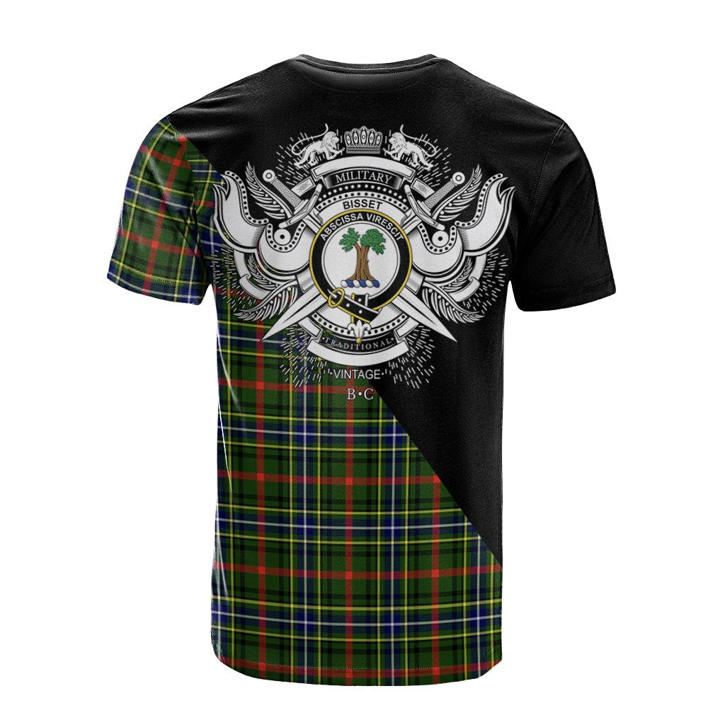 Bisset Tartan - Military T-Shirt