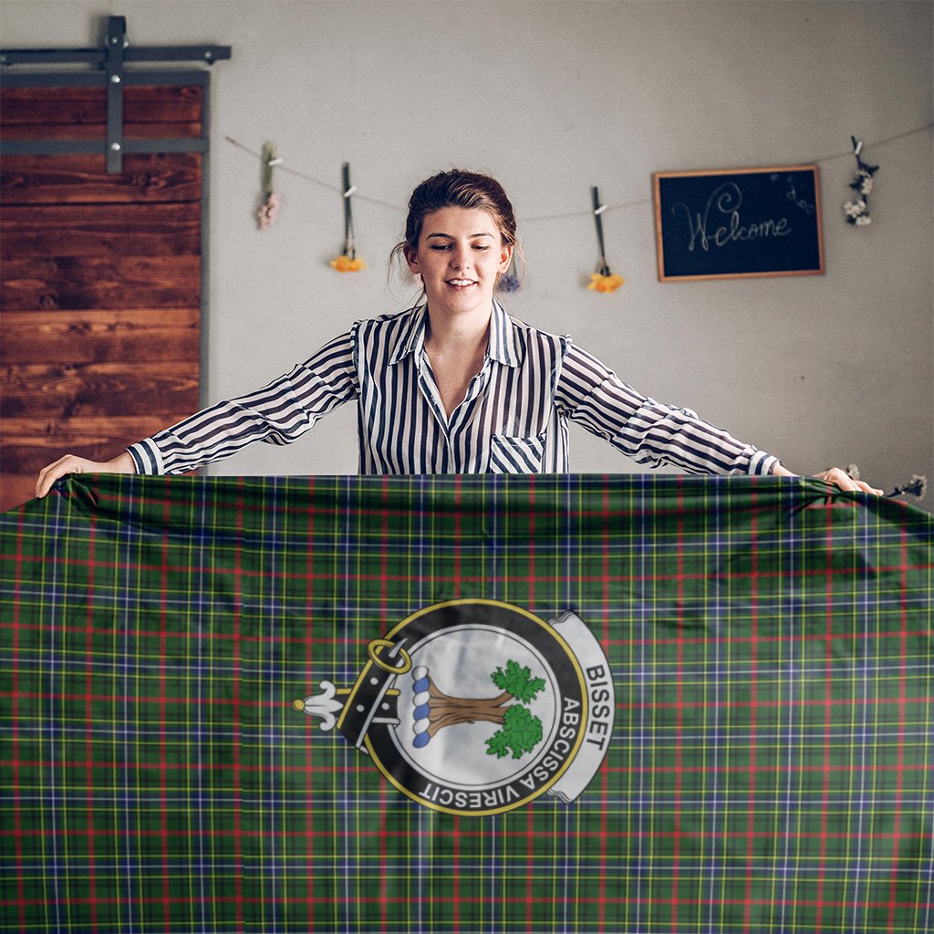 Bisset Tartan Crest Tablecloth