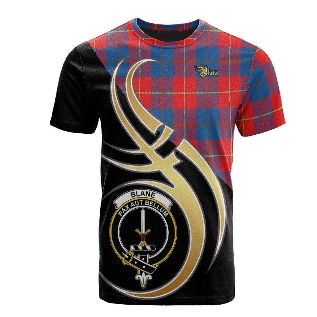 Blane Tartan T-shirt - Believe In Me Style