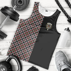 Borthwick Ancient Tartan Crest Men's Tank Top - Cross Style