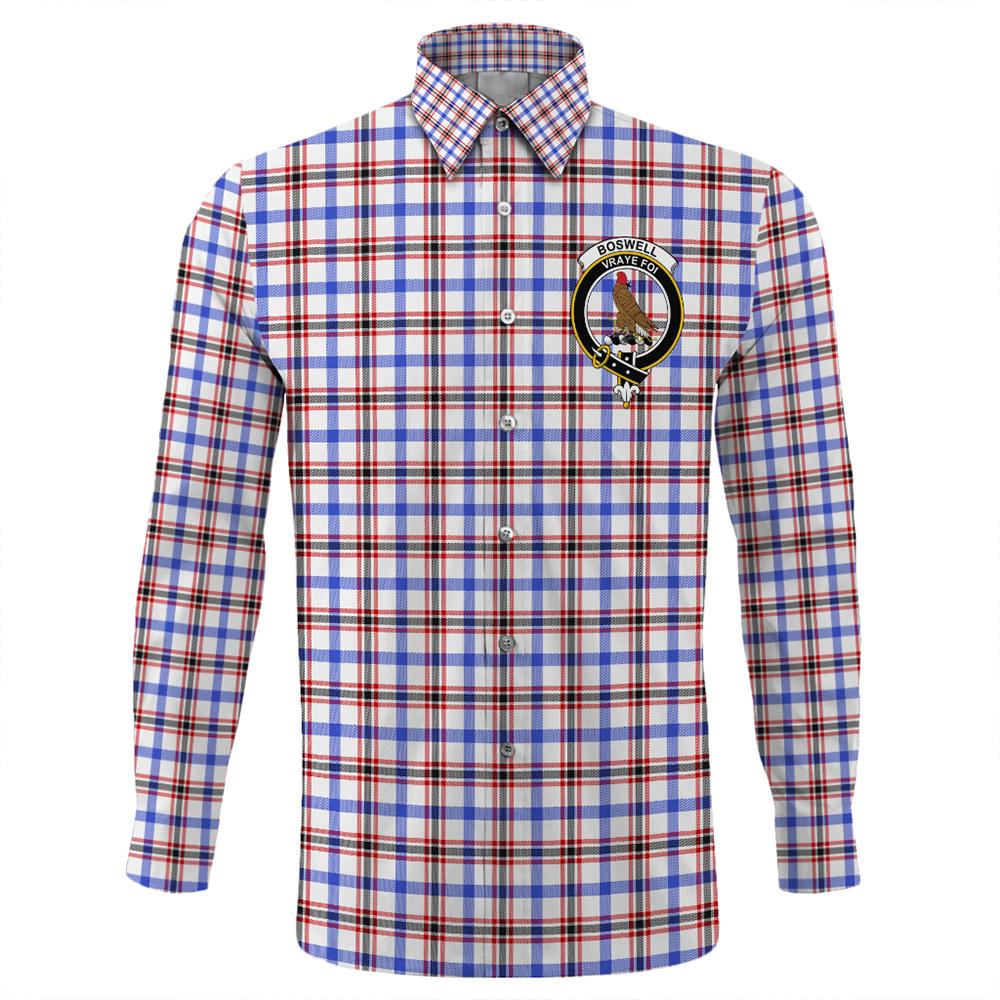 Boswell Modern Tartan Long Sleeve Button Shirt