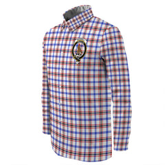 Boswell Modern Tartan Long Sleeve Button Shirt