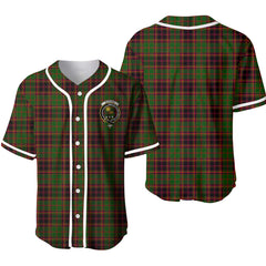 Buchan Tartan Unisex Baseball Jersey