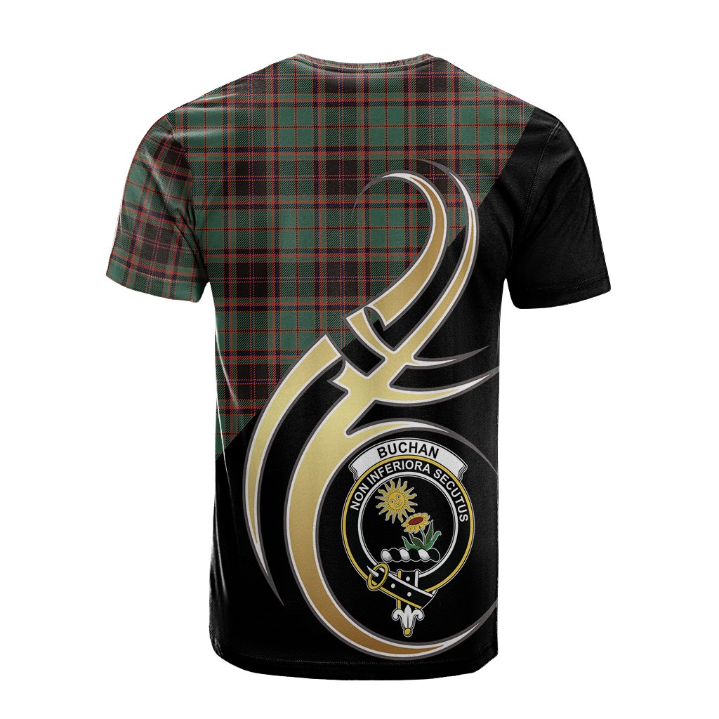 Buchan Ancient Tartan T-shirt - Believe In Me Style