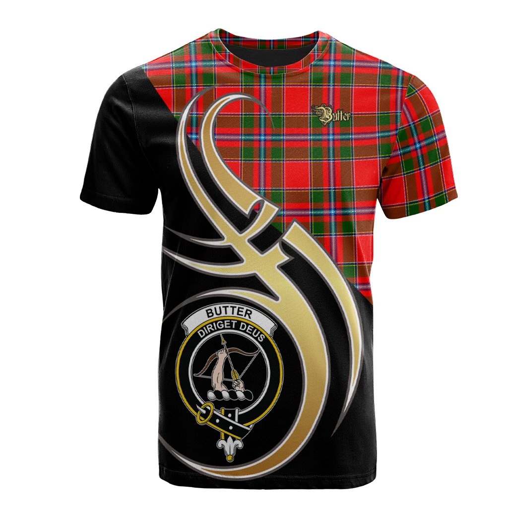 Butter Tartan T-shirt - Believe In Me Style