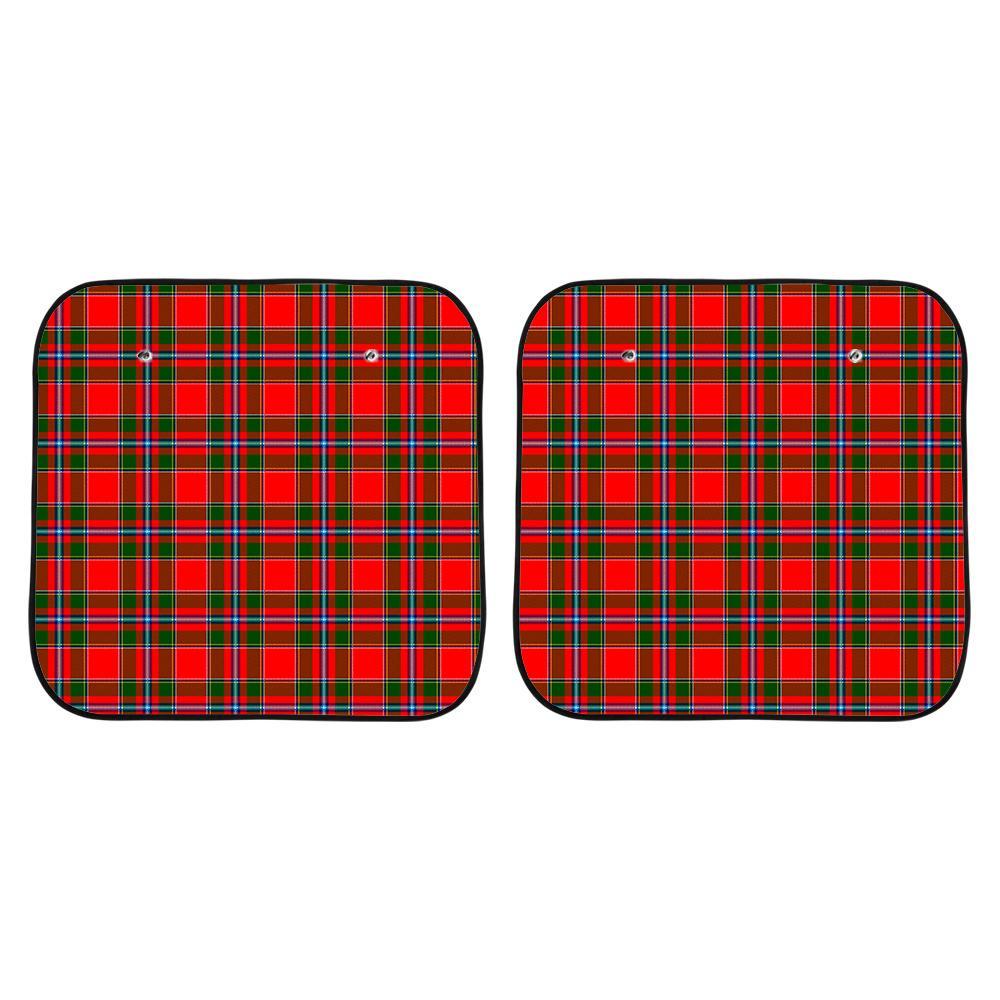 Butter Tartan Car Sun Shade - 2 Pieces