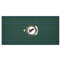 MacKie Tartan Crest Tablecloth