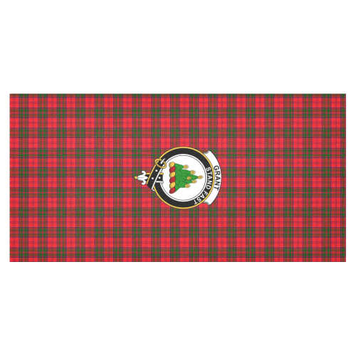 Grant Tartan Crest Tablecloth