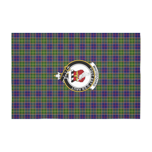 Whiteford Tartan Crest Tablecloth