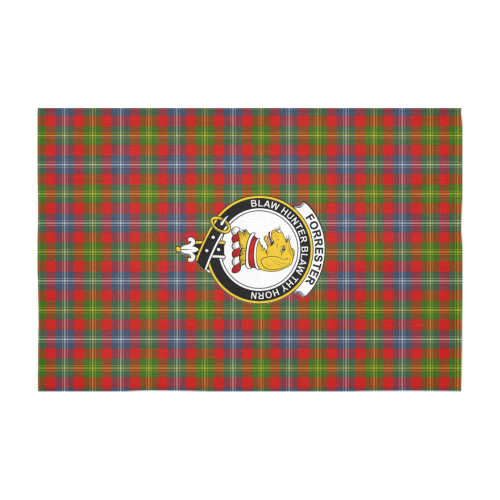 Forrester Tartan Crest Tablecloth