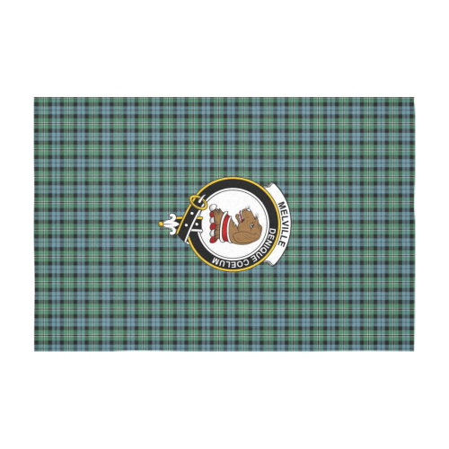 Melville Tartan Crest Tablecloth