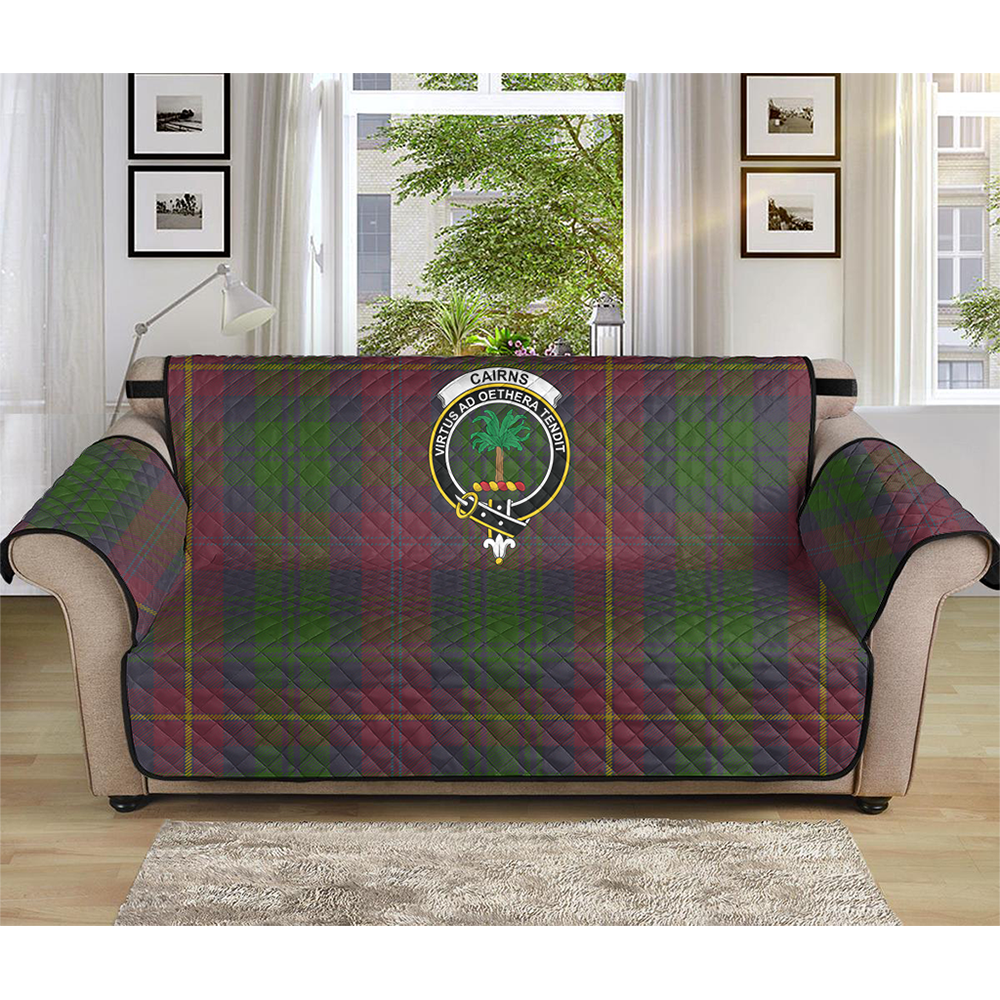 Cairns Tartan Crest Sofa Protector