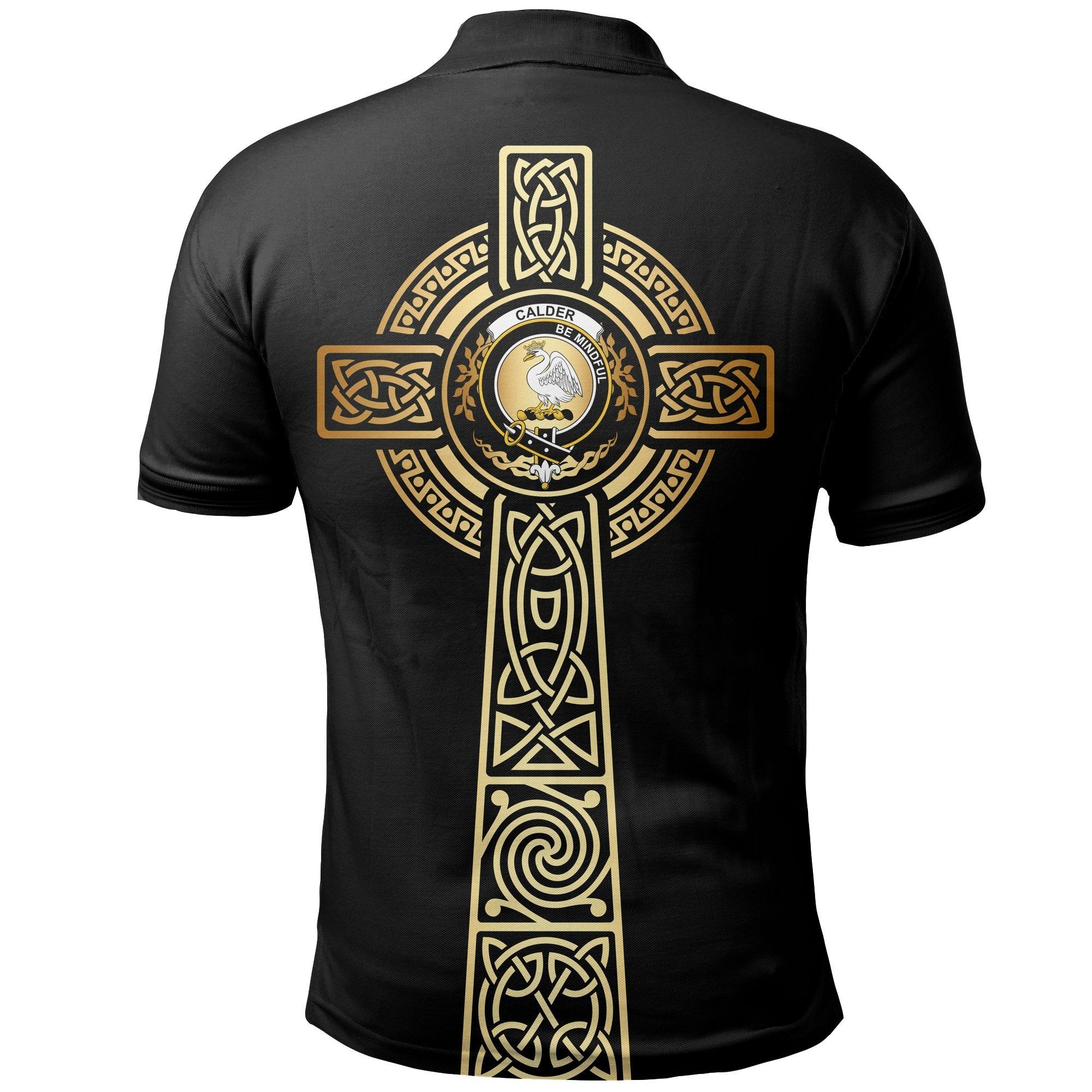 Calder (Calder-Campbell) Clan Unisex Polo Shirt - Celtic Tree Of Life
