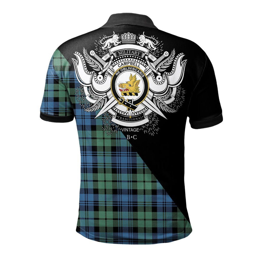 Campbell Ancient 01 Clan - Military Polo Shirt