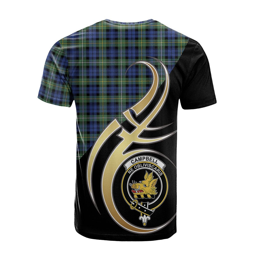 Campbell Argyll Ancient Tartan T-shirt - Believe In Me Style