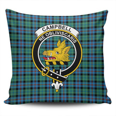 Scottish Campbell of Cawdor Ancient Tartan Crest Pillow Cover - Tartan Cushion Cover