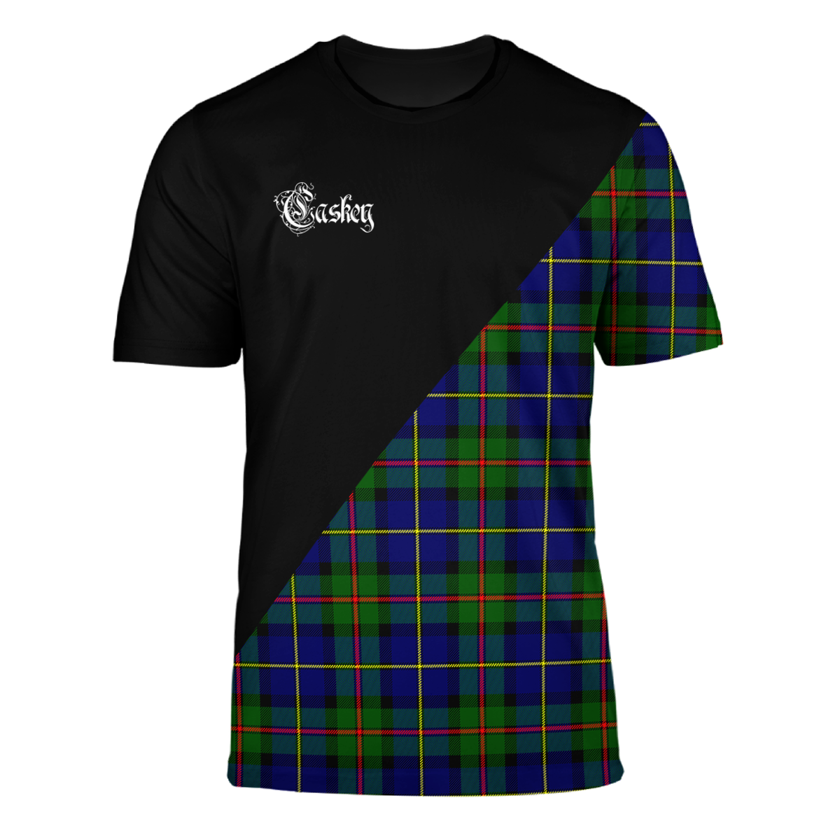 Caskey Tartan - Military T-Shirt