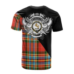 Chattan Tartan - Military T-Shirt