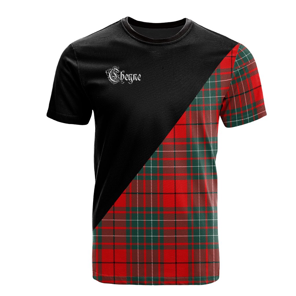 Cheyne Tartan - Military T-Shirt