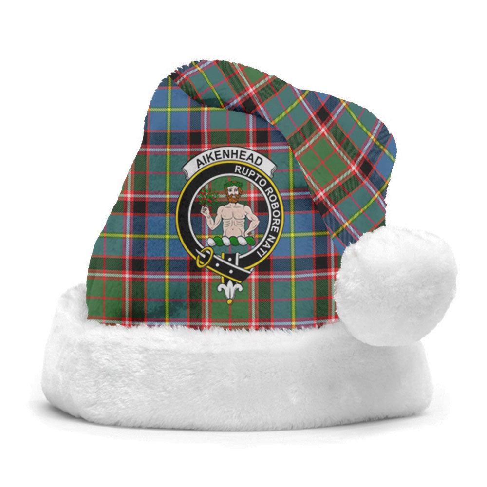 Aikenhead Tartan Crest Christmas Hat