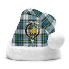 Campbell Dress Tartan Crest Christmas Hat