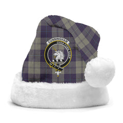 Cunningham Dress Blue Dancers Tartan Crest Christmas Hat