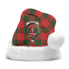 Erskine Modern Tartan Crest Christmas Hat