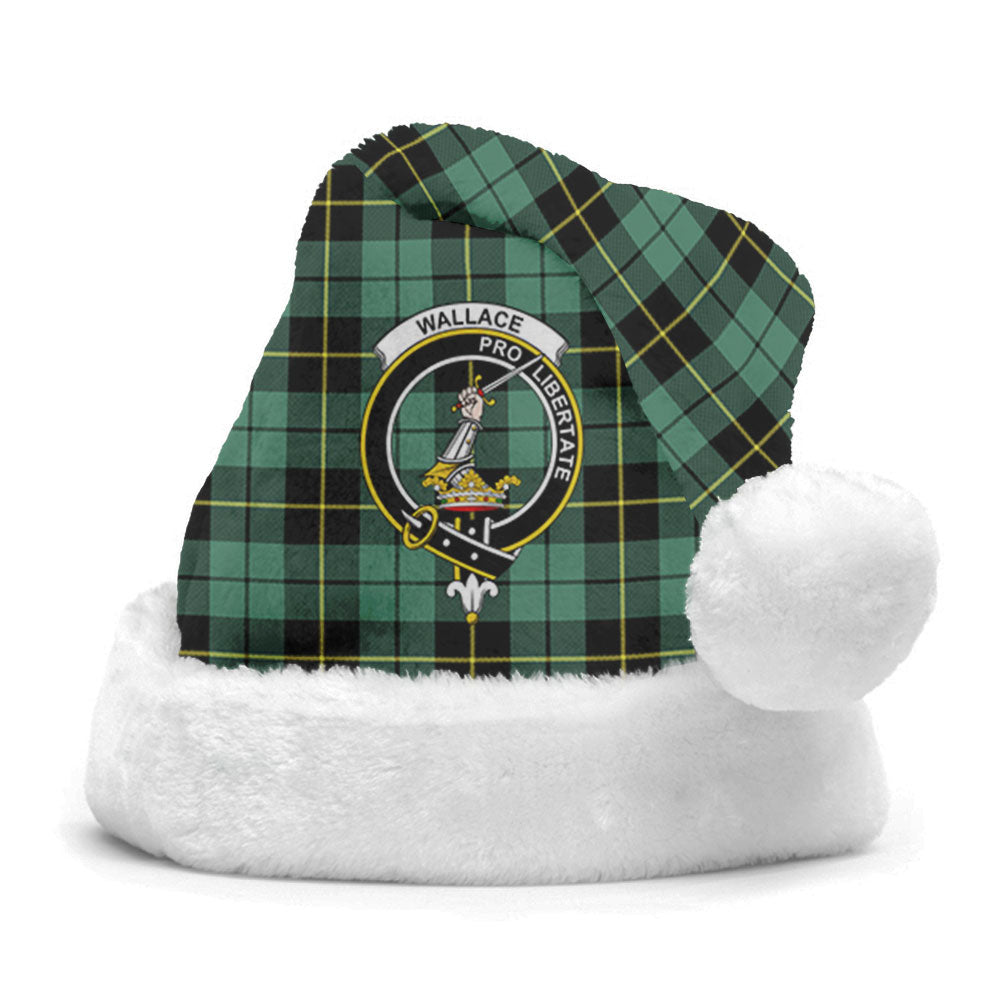 Wallace Hunting Ancient Tartan Crest Christmas Hat