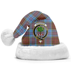 Anderson Modern Tartan Crest Christmas Hat