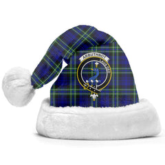 Arbuthnot Modern Tartan Crest Christmas Hat