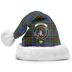 Brodie Hunting Modern Tartan Crest Christmas Hat