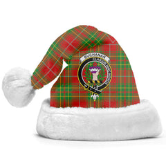 Burnett Ancient Tartan Crest Christmas Hat