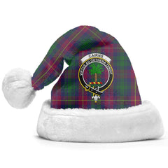 Cairns Tartan Crest Christmas Hat