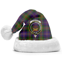 Cameron of Erracht Modern Tartan Crest Christmas Hat