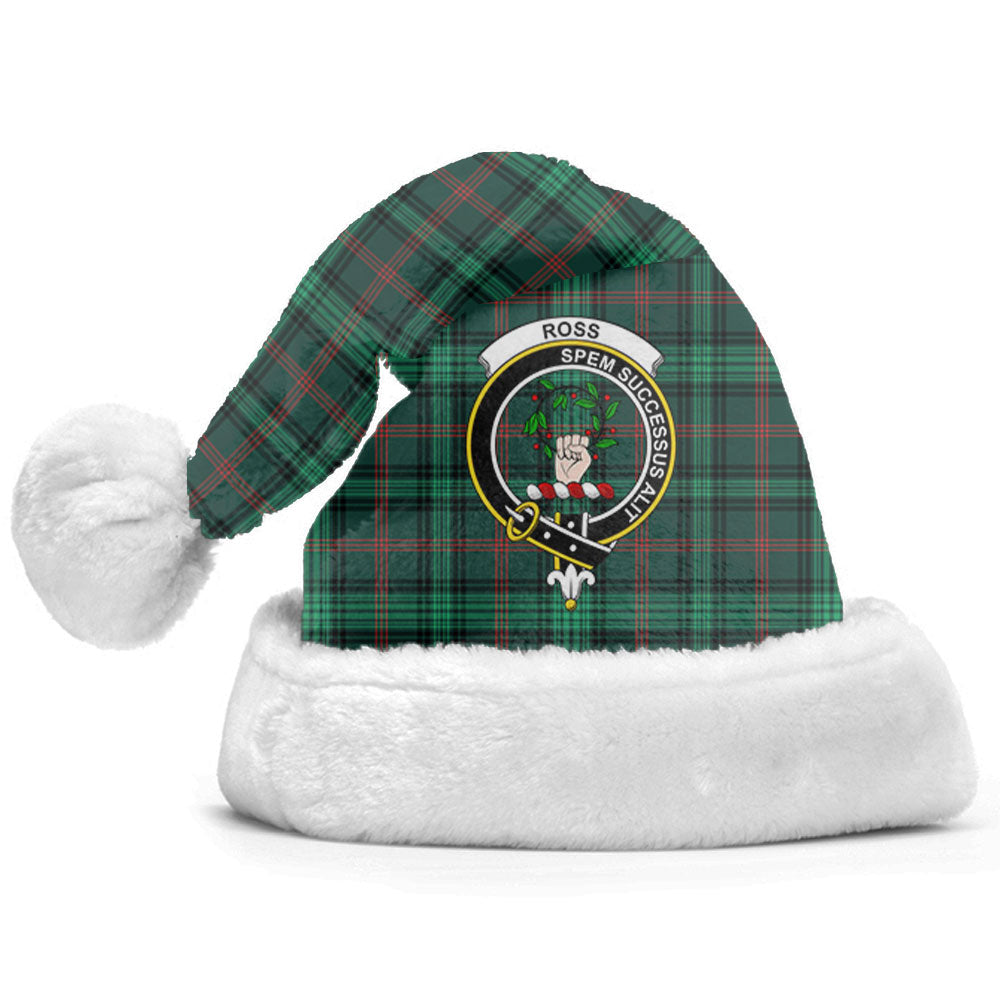 Ross Hunting Modern Tartan Crest Christmas Hat