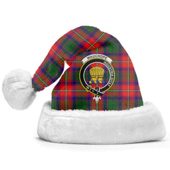 Wauchope (or Waugh) Tartan Crest Christmas Hat