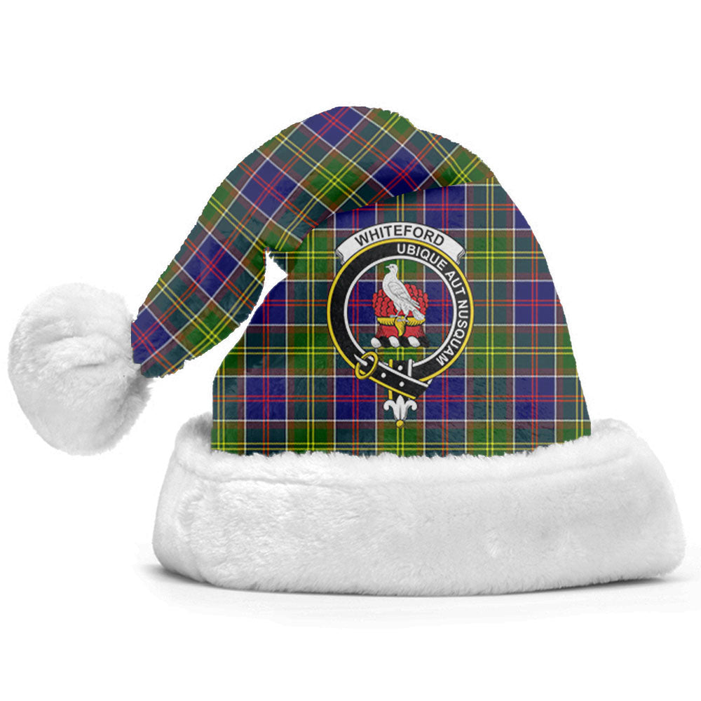 Whiteford Tartan Crest Christmas Hat