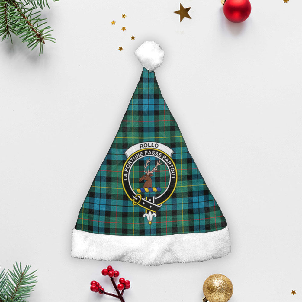 Rollo Ancient Tartan Crest Christmas Hat