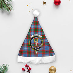 Skirving Tartan Crest Christmas Hat