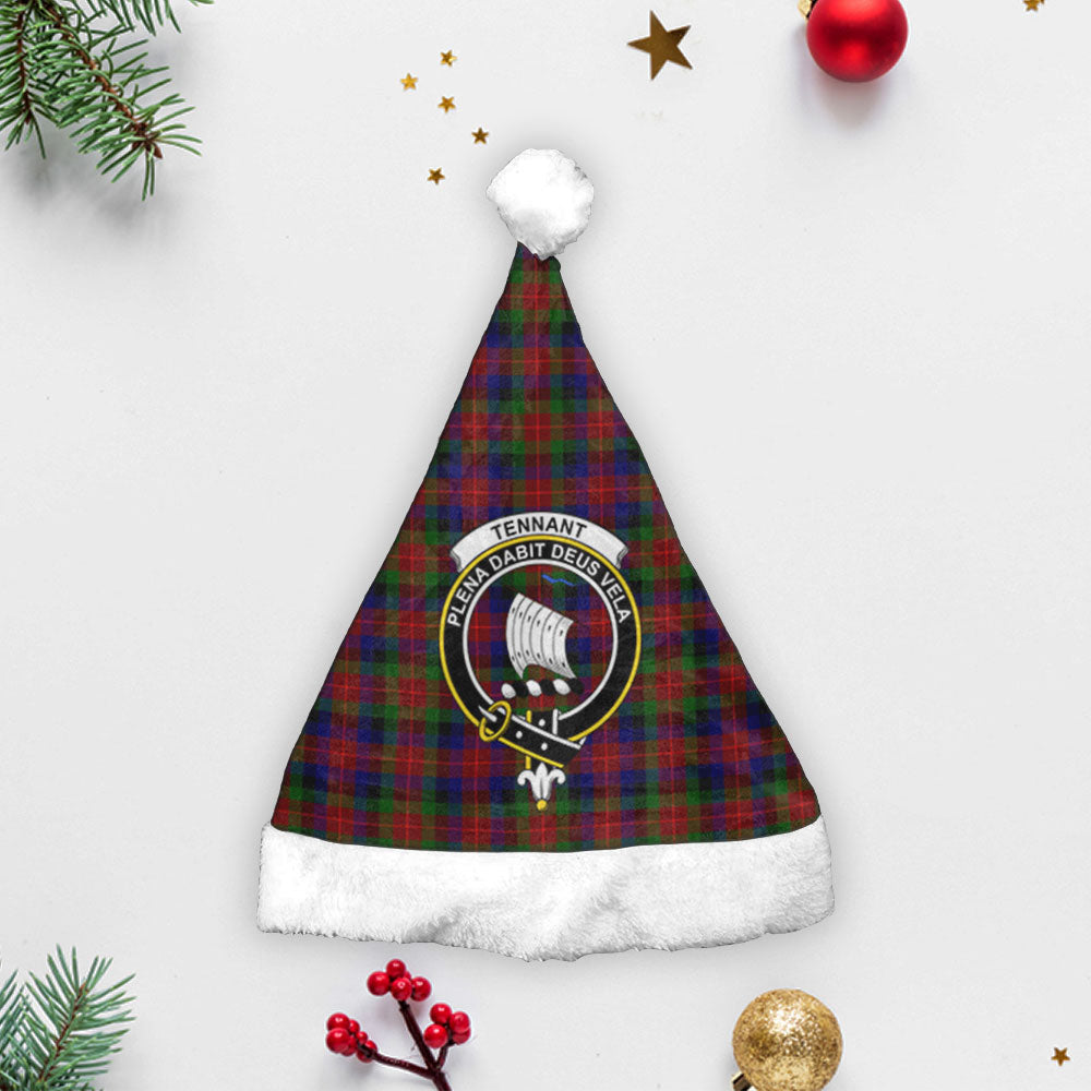 Tennant Tartan Crest Christmas Hat