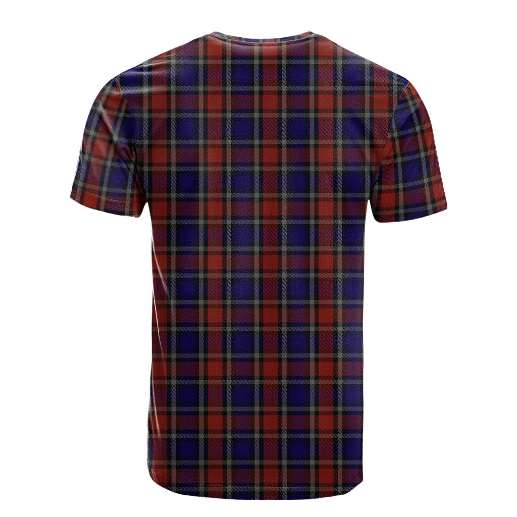 Clark Red Tartan T-Shirt