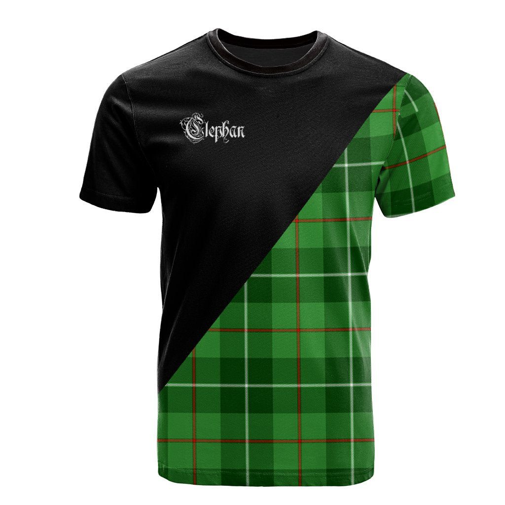 Clephan Tartan - Military T-Shirt