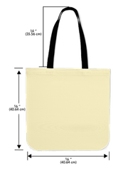 Baillie Modern Tartan Crest Tote Bag