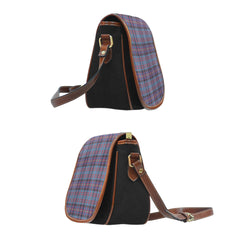 Cochrane Azure Tartan Saddle Handbags