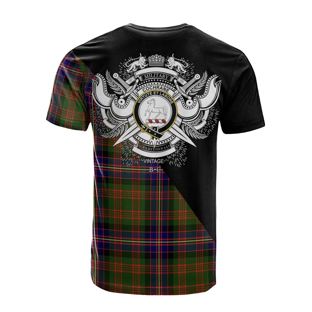 Cochrane Modern Tartan - Military T-Shirt