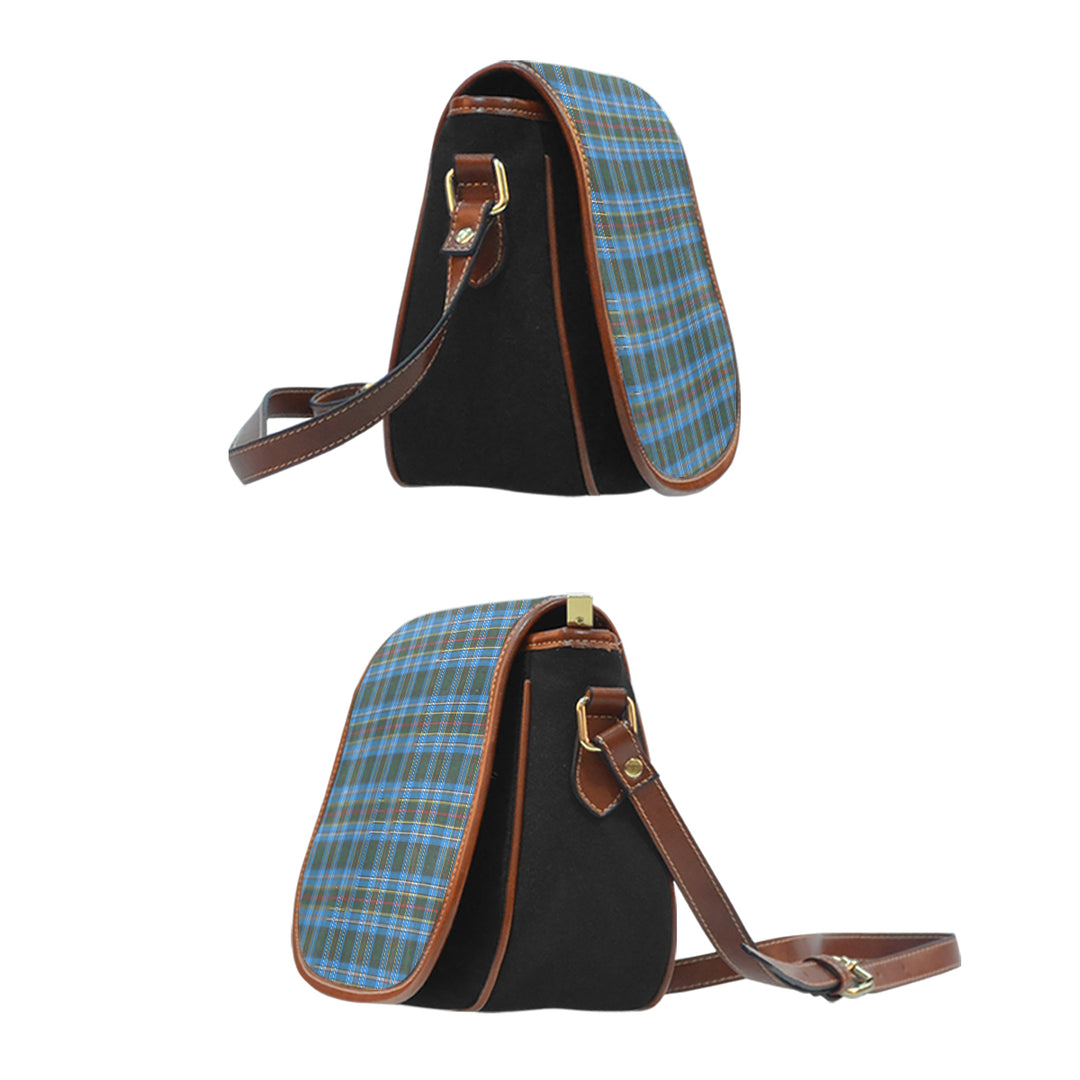 Cockburn Modern Tartan Saddle Handbags