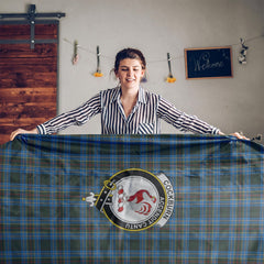 Cockburn Tartan Crest Tablecloth