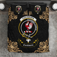 Cockburn Crest Black Bedding Set