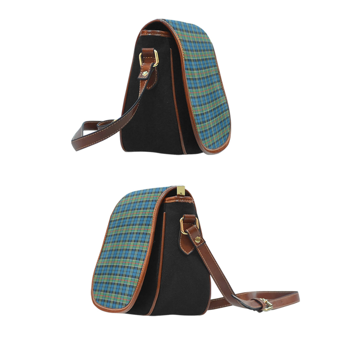 Colquhoun Ancient Tartan Saddle Handbags